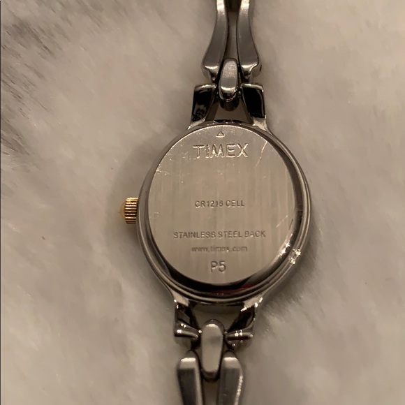 Timex Watch Silver & Gold Band - Picture 5 of 6